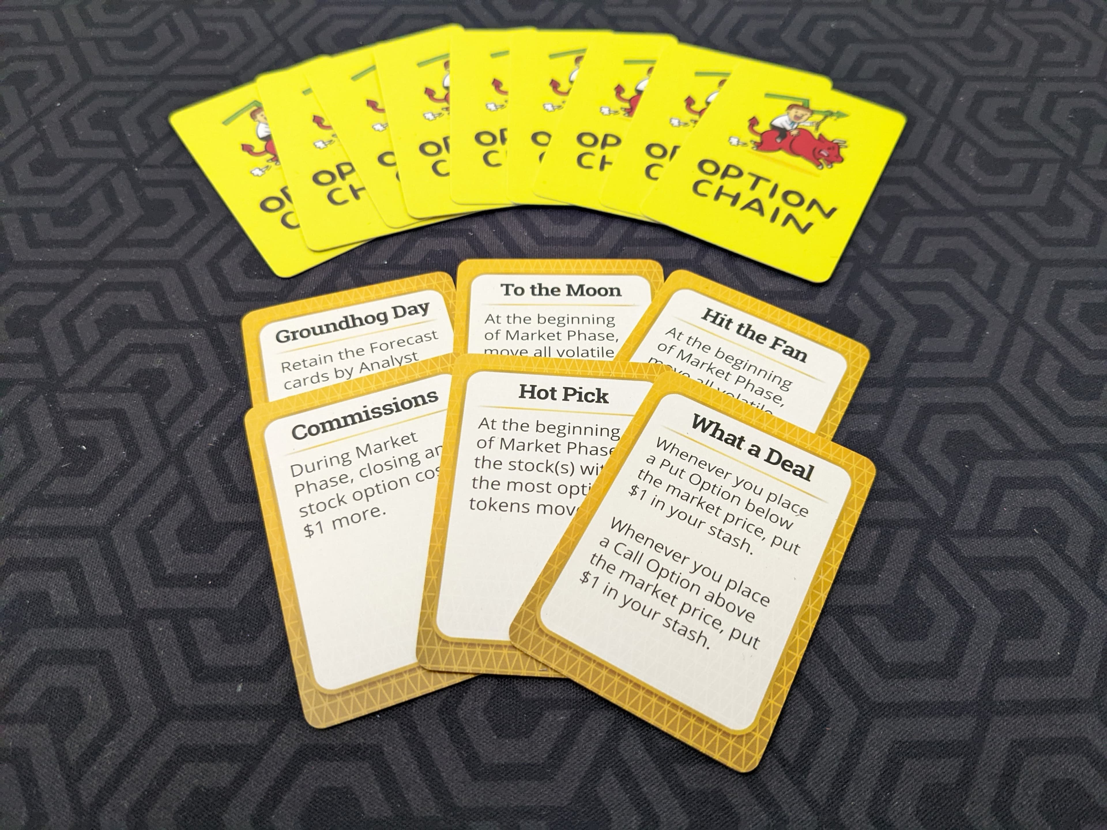 Event cards including Groundhog Day and What a Deal