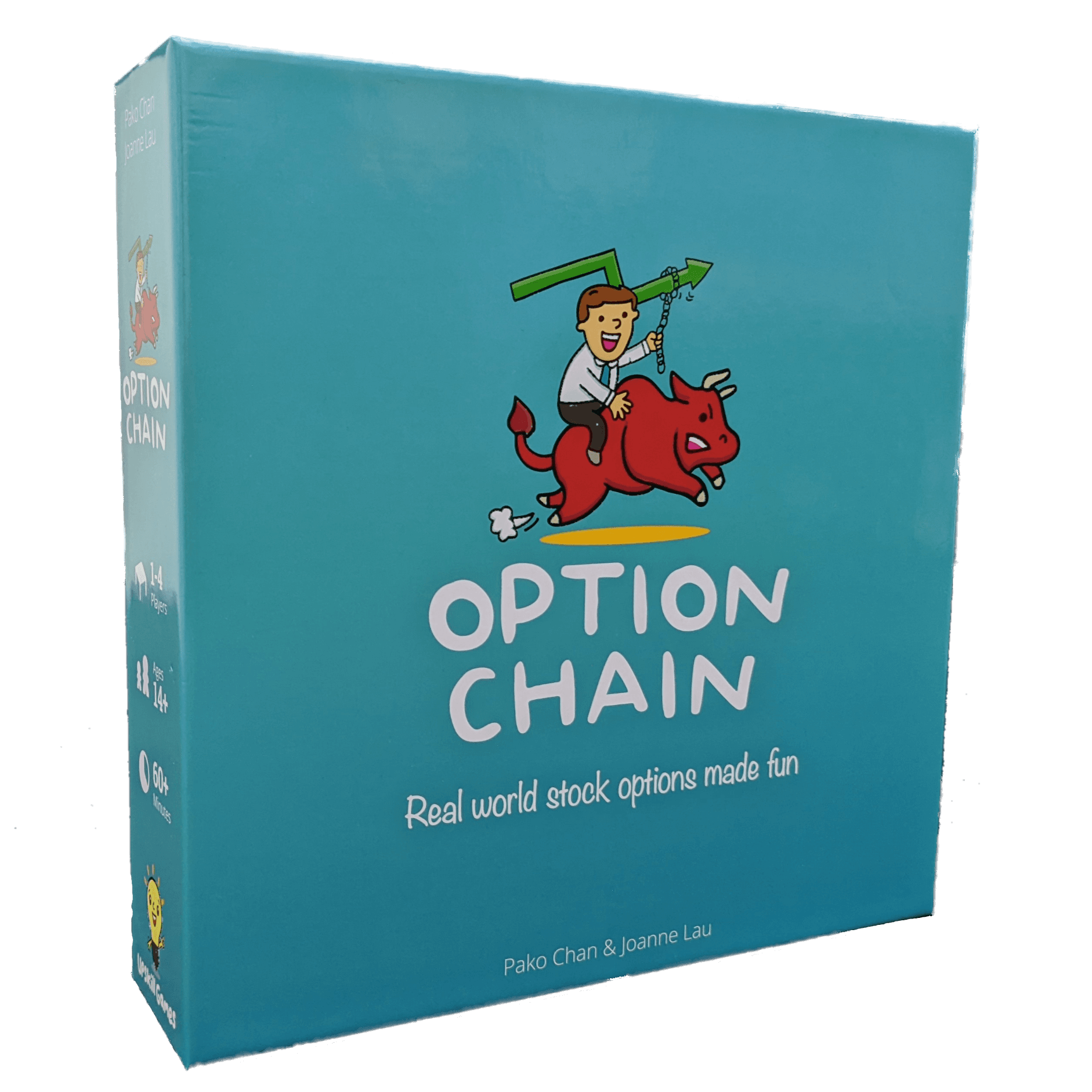 Option Chain Board Game Box